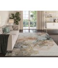 Dalyn Luxury Washable Odyssey OY12 Tan 5' x 7'6" Rug