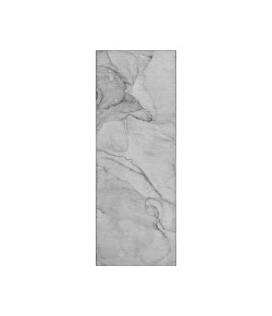 Dalyn Luxury Washable Odyssey OY13 Gray 2'3" x 7'6" Runner Rug