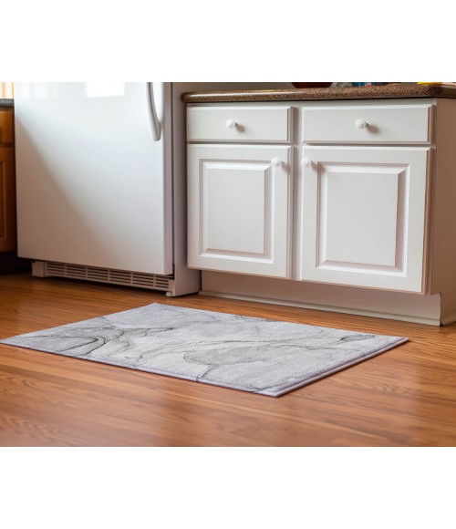Dalyn Odyssey Rug Dalyn Luxury Washable Odyssey OY13 Gray 1'8" x 2'6" Rug