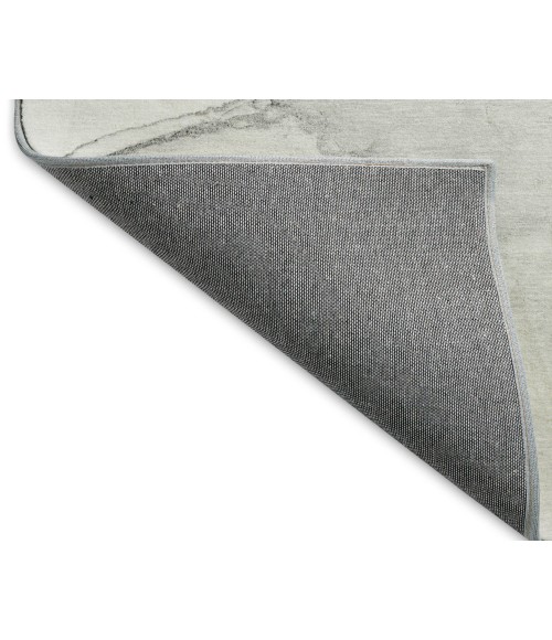 Dalyn Odyssey Rug Dalyn Luxury Washable Odyssey OY13 Gray 8' x 8' Round Rug