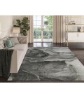 Dalyn Luxury Washable Odyssey OY14 Charcoal 9' x 12' Rug