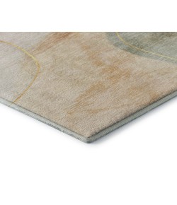 Dalyn Luxury Washable Odyssey OY16 Beige 8' x 8' Round Rug