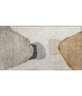 Dalyn Luxury Washable Odyssey OY17 Taupe 1'8" x 2'6" Rug