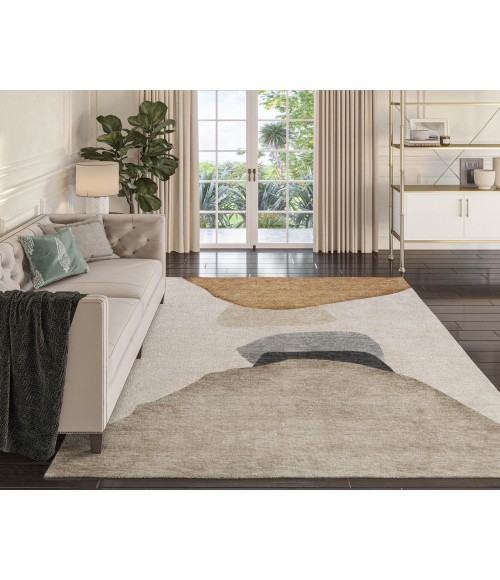 Dalyn Luxury Washable Odyssey OY17 Taupe 8' x 10' Rug