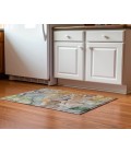 Dalyn Luxury Washable Odyssey OY1 Taupe 1'8" x 2'6" Rug