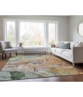 Dalyn Luxury Washable Odyssey OY1 Taupe 10' x 14' Rug