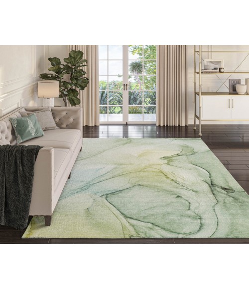 Dalyn Luxury Washable Odyssey OY2 Aloe 9' x 12' Rug