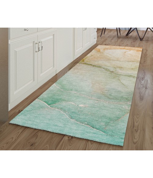 Dalyn Luxury Washable Odyssey OY6 Taupe 2'3" x 7'6" Runner Rug