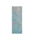 Dalyn Luxury Washable Odyssey OY7 Teal 2'3" x 7'6" Runner Rug
