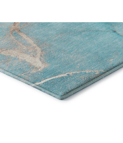 Dalyn Luxury Washable Odyssey OY7 Teal 2'6" x 3'10" Rug