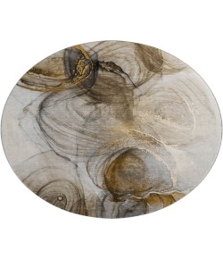 Dalyn Luxury Washable Odyssey OY9 Beige 8' x 8' Round Rug