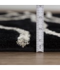 PESARIO RUG Dalyn Pesario PE3 Black Area Rug 8 ft. X 10 ft. Rectangle