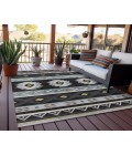 Dalyn Indoor/Outdoor Phoenix PH3 Black Washable 2'6" x 3'10" Rug