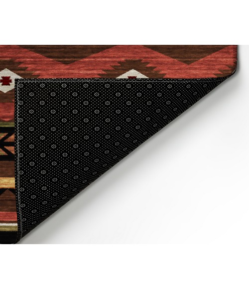 Dalyn Indoor/Outdoor Phoenix PH3 Chocolate Washable 2'6" x 3'10" Rug