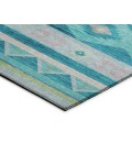 Dalyn Indoor/Outdoor Phoenix PH3 Teal Washable 2'6" x 3'10" Rug