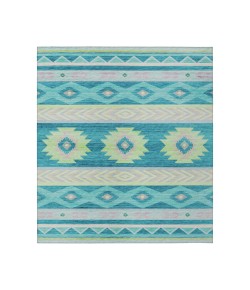 Dalyn Indoor/Outdoor Phoenix PH3 Teal Washable 2'6" x 3'10" Rug