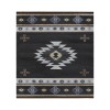 Dalyn Indoor/Outdoor Phoenix PH4 Black Washable 2'6" x 3'10" Rug