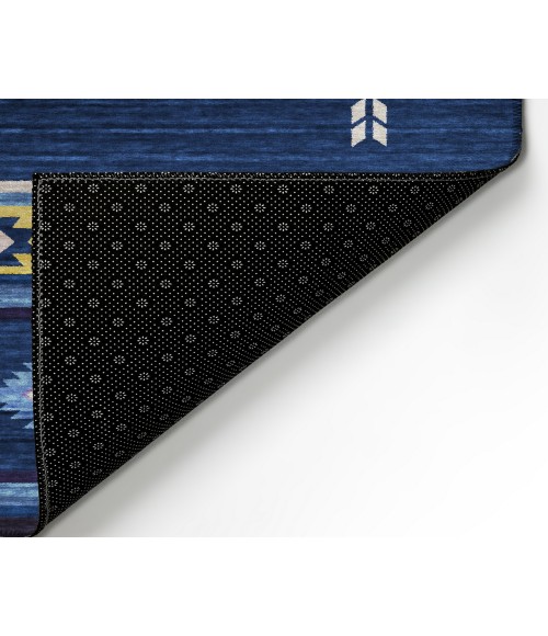 Dalyn Indoor/Outdoor Phoenix PH4 Navy Washable 2'6" x 3'10" Rug