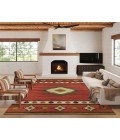Dalyn Indoor/Outdoor Phoenix PH4 Paprika Washable 2'6" x 3'10" Rug