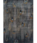 ROSSINI RUG Dalyn Rossini RS20 Grey Area Rug 5 ft. 3 X 7 ft. 7 Rectangle