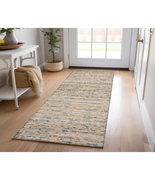 Dalyn Sahara SA1 Blue 2'3" x 7'6" Runner Rug