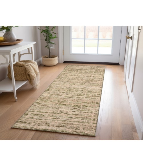 Dalyn Sahara SA1 Green 2'3" x 7'6" Runner Rug