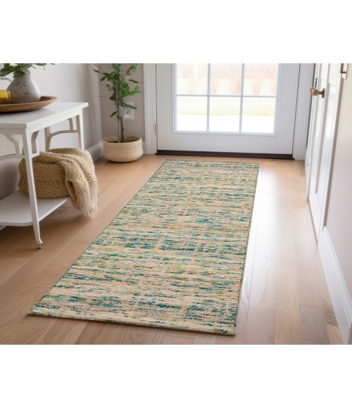 Dalyn Sahara SA1 Teal 2'3" x 7'6" Runner Rug