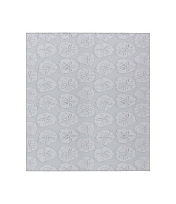Dalyn Indoor/Outdoor Seabreeze SZ10 Silver Washable 2'6" x 3'10" Rug