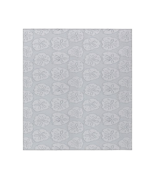 Dalyn Indoor/Outdoor Seabreeze SZ10 Silver Washable 2'6" x 3'10" Rug