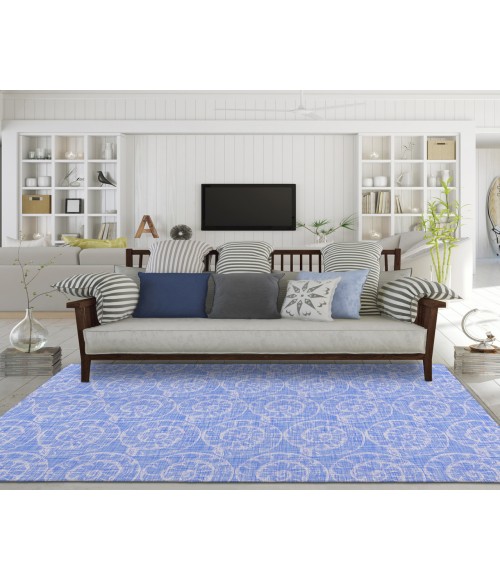 Dalyn Indoor/Outdoor Seabreeze SZ11 Cobalt Washable 2'6" x 3'10" Rug
