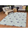 Dalyn Indoor/Outdoor Seabreeze SZ12 Mist Washable 2'6" x 3'10" Rug