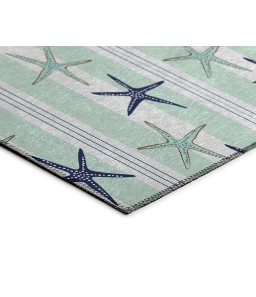 Dalyn Indoor/Outdoor Seabreeze SZ12 Mist Washable 2'6" x 3'10" Rug