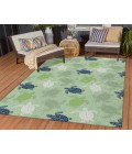 Dalyn Indoor/Outdoor Seabreeze SZ13 Aloe Washable 2'6" x 3'10" Rug