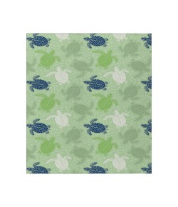 Dalyn Indoor/Outdoor Seabreeze SZ13 Aloe Washable 2'6" x 3'10" Rug