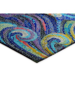 Dalyn Indoor/Outdoor Seabreeze SZ14 Indigo Washable 2'6" x 3'10" Rug