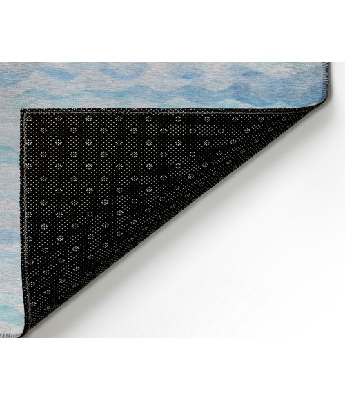 Dalyn Indoor/Outdoor Seabreeze SZ16 Denim Washable 2'6" x 3'10" Rug