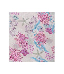 Dalyn Indoor/Outdoor Seabreeze SZ1 Blush Washable 2'6" x 3'10" Rug