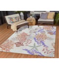 Dalyn Indoor/Outdoor Seabreeze SZ1 Ivory Washable 2'6" x 3'10" Rug
