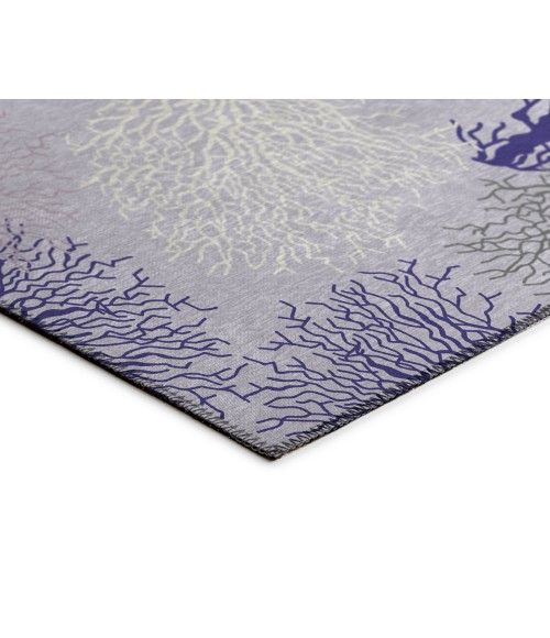 Dalyn Indoor/Outdoor Seabreeze SZ3 Lavender Washable 2'6" x 3'10" Rug