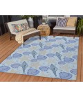 Dalyn Indoor/Outdoor Seabreeze SZ4 Sky Washable 2'6" x 3'10" Rug