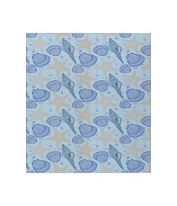 Dalyn Indoor/Outdoor Seabreeze SZ4 Sky Washable 2'6" x 3'10" Rug