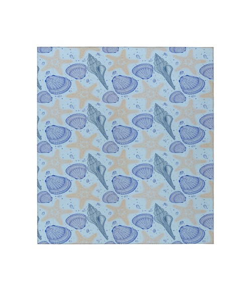Dalyn Indoor/Outdoor Seabreeze SZ4 Sky Washable 2'6" x 3'10" Rug