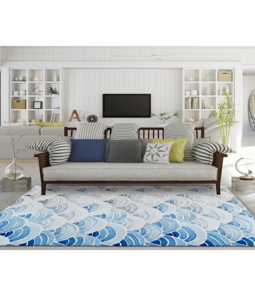 Dalyn Indoor/Outdoor Seabreeze SZ5 Poolside Washable 2'6" x 3'10" Rug