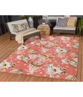 Dalyn Indoor/Outdoor Seabreeze SZ6 Salmon Washable 2'6" x 3'10" Rug