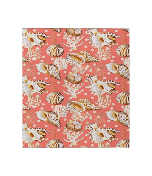 Dalyn Indoor/Outdoor Seabreeze SZ6 Salmon Washable 2'6" x 3'10" Rug