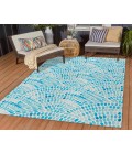 Dalyn Seabreeze Rug Dalyn Indoor/Outdoor Seabreeze SZ7 Teal Washable 5'x7'6" Rug