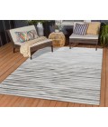 Dalyn Indoor/Outdoor Seabreeze SZ8 Pewter Washable 2'6" x 3'10" Rug