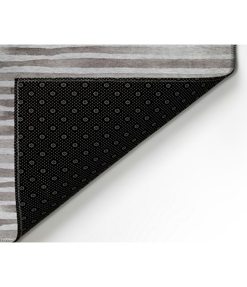 Dalyn Indoor/Outdoor Seabreeze SZ8 Pewter Washable 2'6" x 3'10" Rug