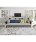 Dalyn Indoor/Outdoor Seabreeze SZ8 Pewter Washable 2'6" x 3'10" Rug