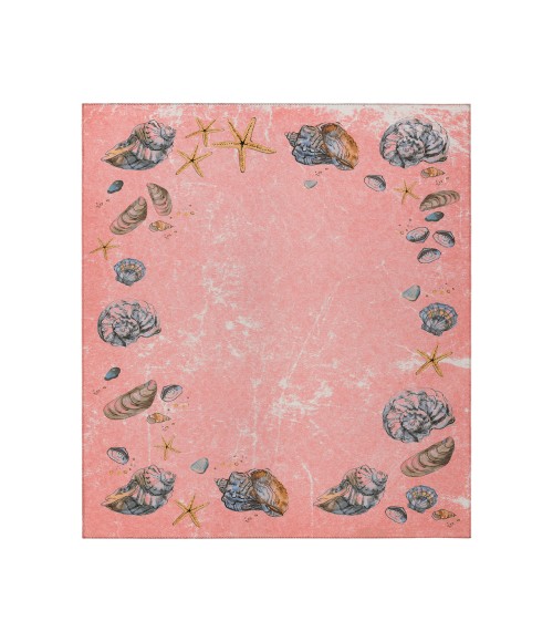 Dalyn Seabreeze Rug Dalyn Indoor/Outdoor Seabreeze SZ9 Salmon Washable 2'6" x 3'10" Rug